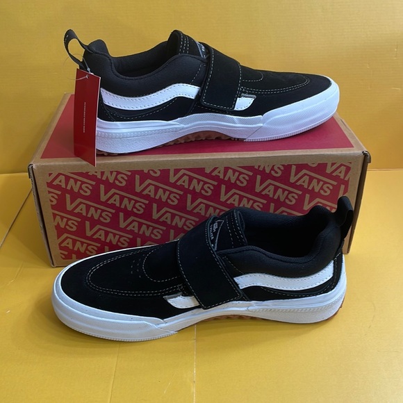 Vans Kyle Walker pro 2 black and white Velcro straps slip on - Picture 2 of 11